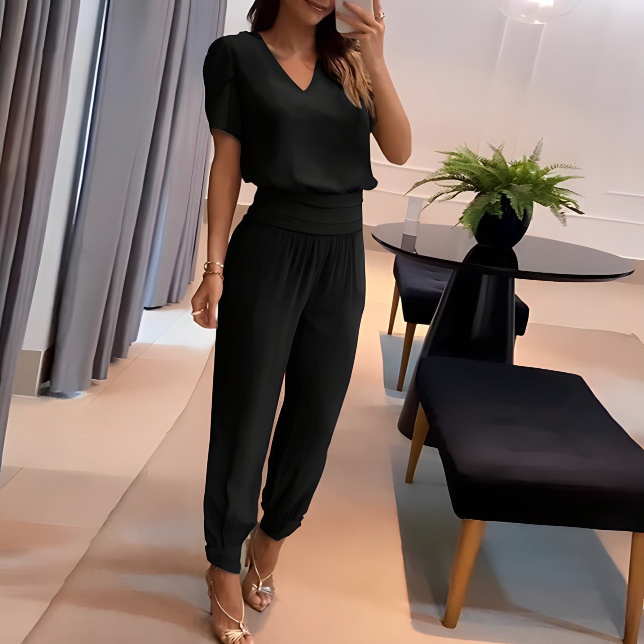 Charlotte | Set di Blusa e Pantaloni alla moda