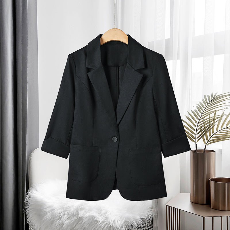 VEITLINDE IN BLAZER IN LINO CLASSICO