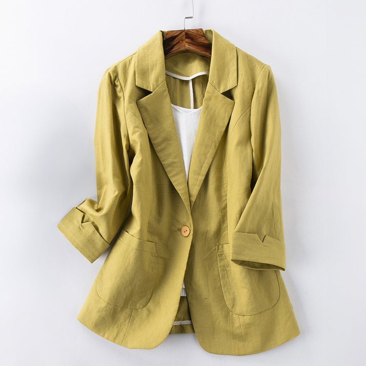 BLAZER IN LINO TENDENCIA DELMARA I