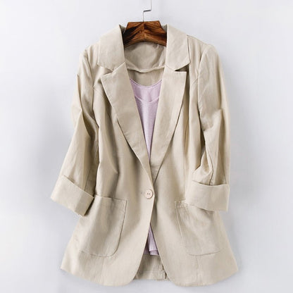 BLAZER IN LINO TENDENCIA DELMARA I