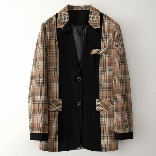 BLAZER RETRÒ A QUADRI KATHELINA I