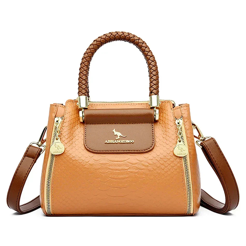 Sage | Borsa in Pelle Capiente Firmata