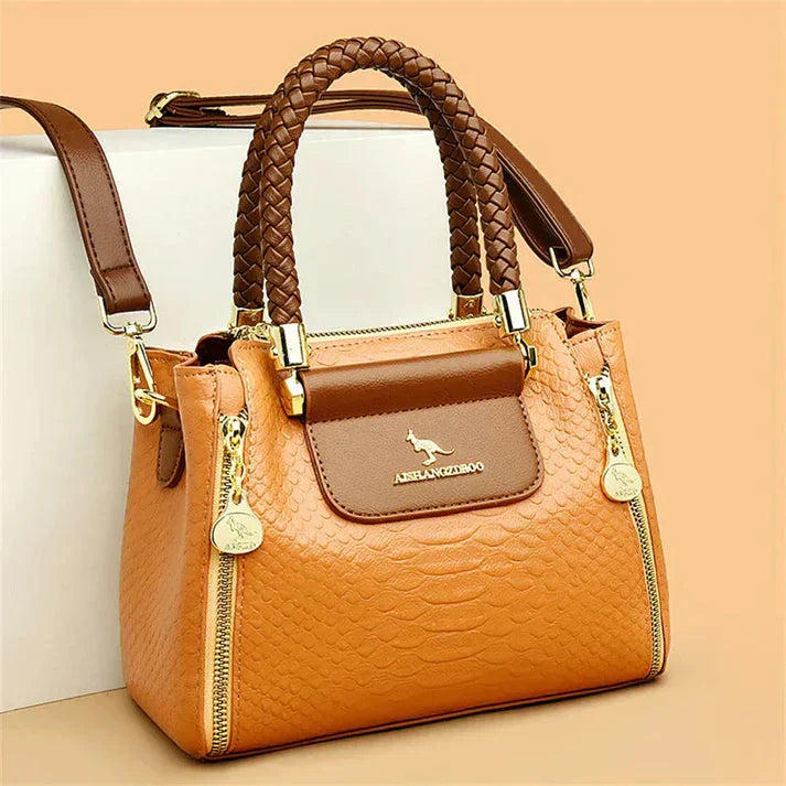 Sage | Borsa in Pelle Capiente Firmata