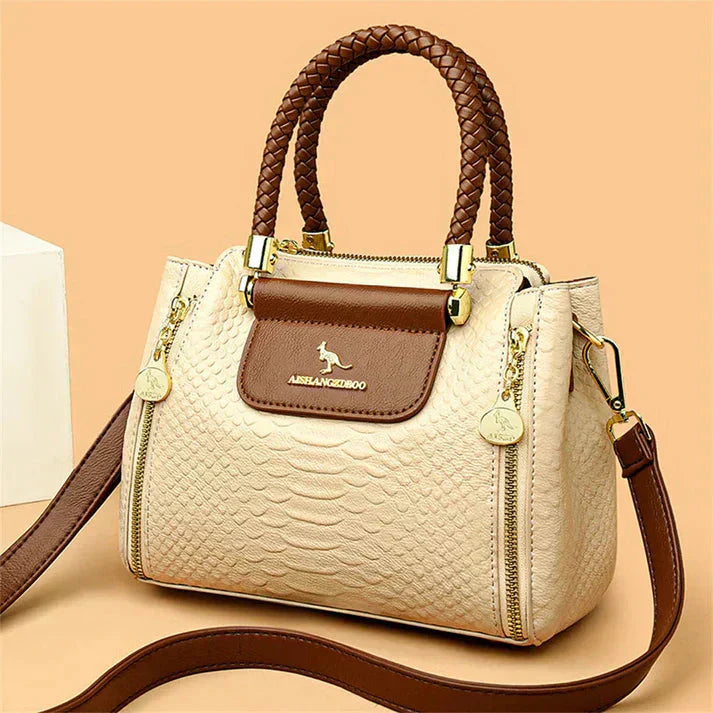 Sage | Borsa in Pelle Capiente Firmata
