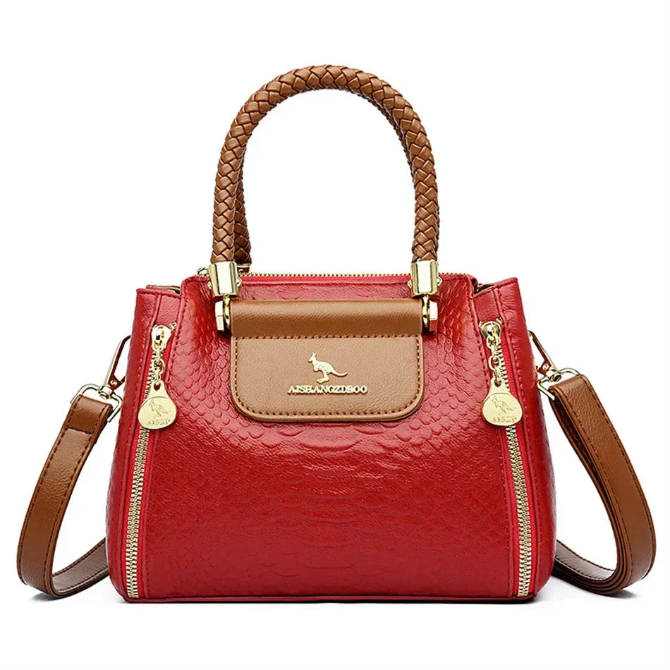 Sage | Borsa in Pelle Capiente Firmata