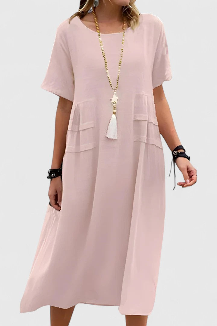 ELIZABETH – ABITO MIDI DI ELEGANZA RILASSATA