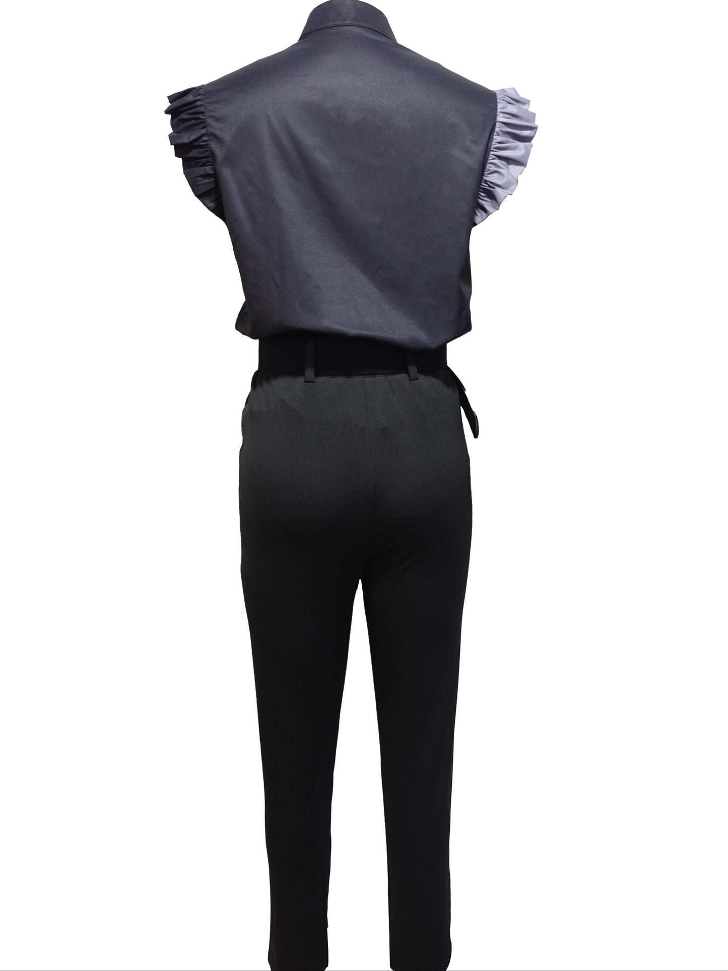 Rainie - Set Elegante con Maniche con Volant