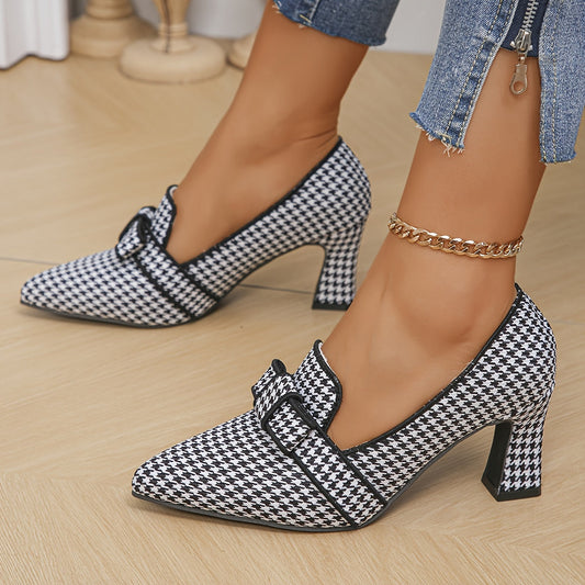 Violetta - Eleganti Tacchi Pied di Poule