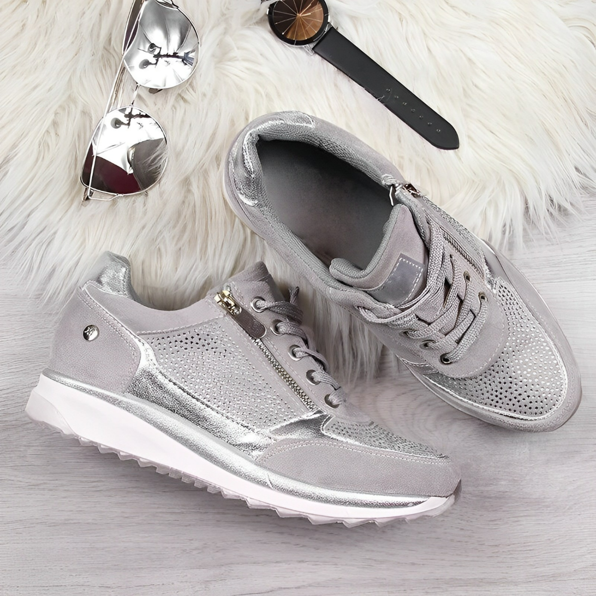 Pro Scarpe – Scarpe ortopediche di Supporto con Zip