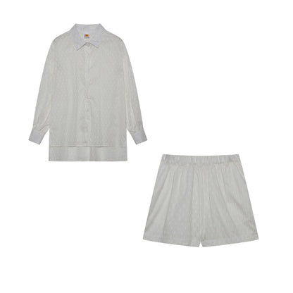 Elizabeth - Set di Camicia e shorts Freschi