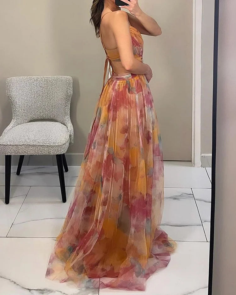 Sophia | Abito elegante con Scollo halter