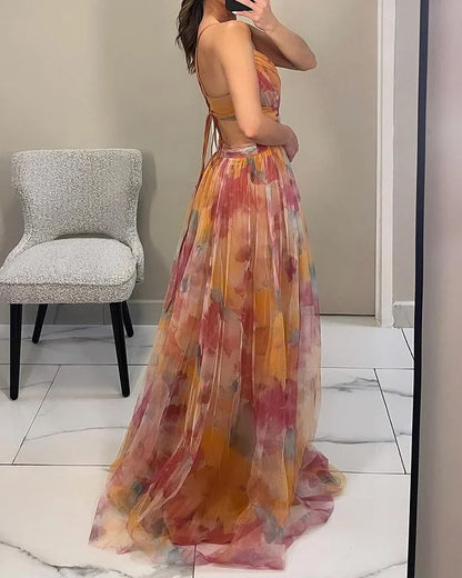 Sophia | Abito elegante con Scollo halter
