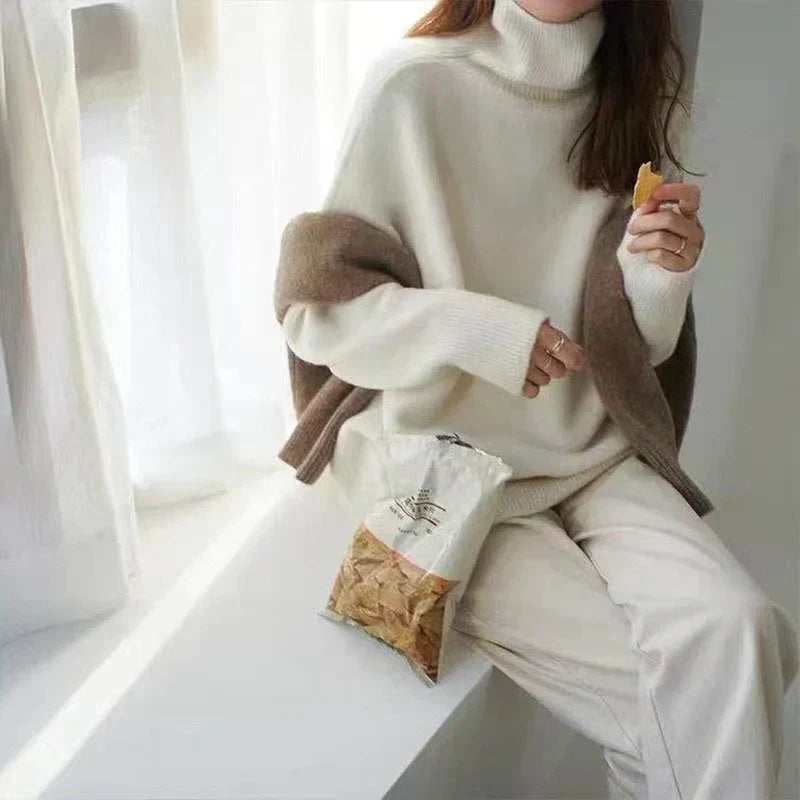 Lisette | Maglione a collo alto in cachemire