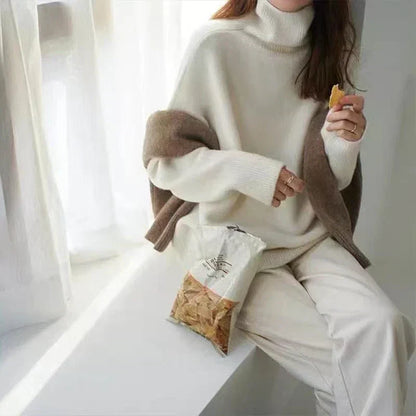 Lisette | Maglione a collo alto in cachemire