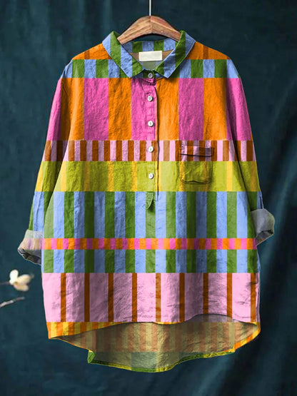 Blusa in lino Ámbar