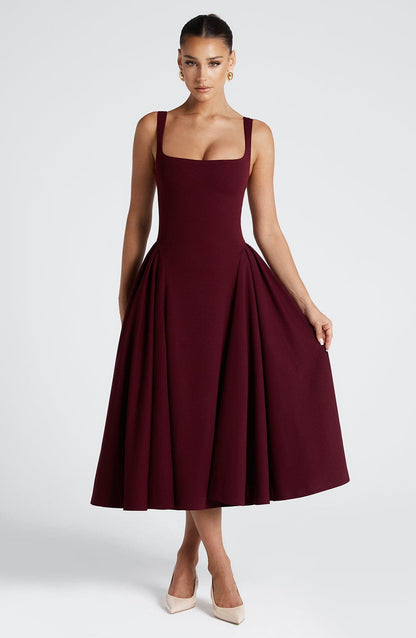 Betty | Abito midi di Laca Cereza