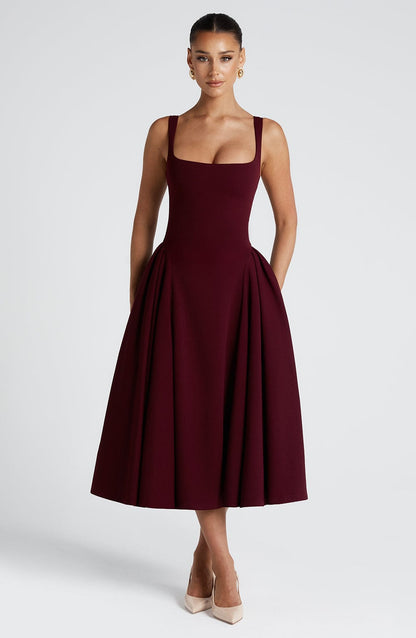 Betty | Abito midi di Laca Cereza