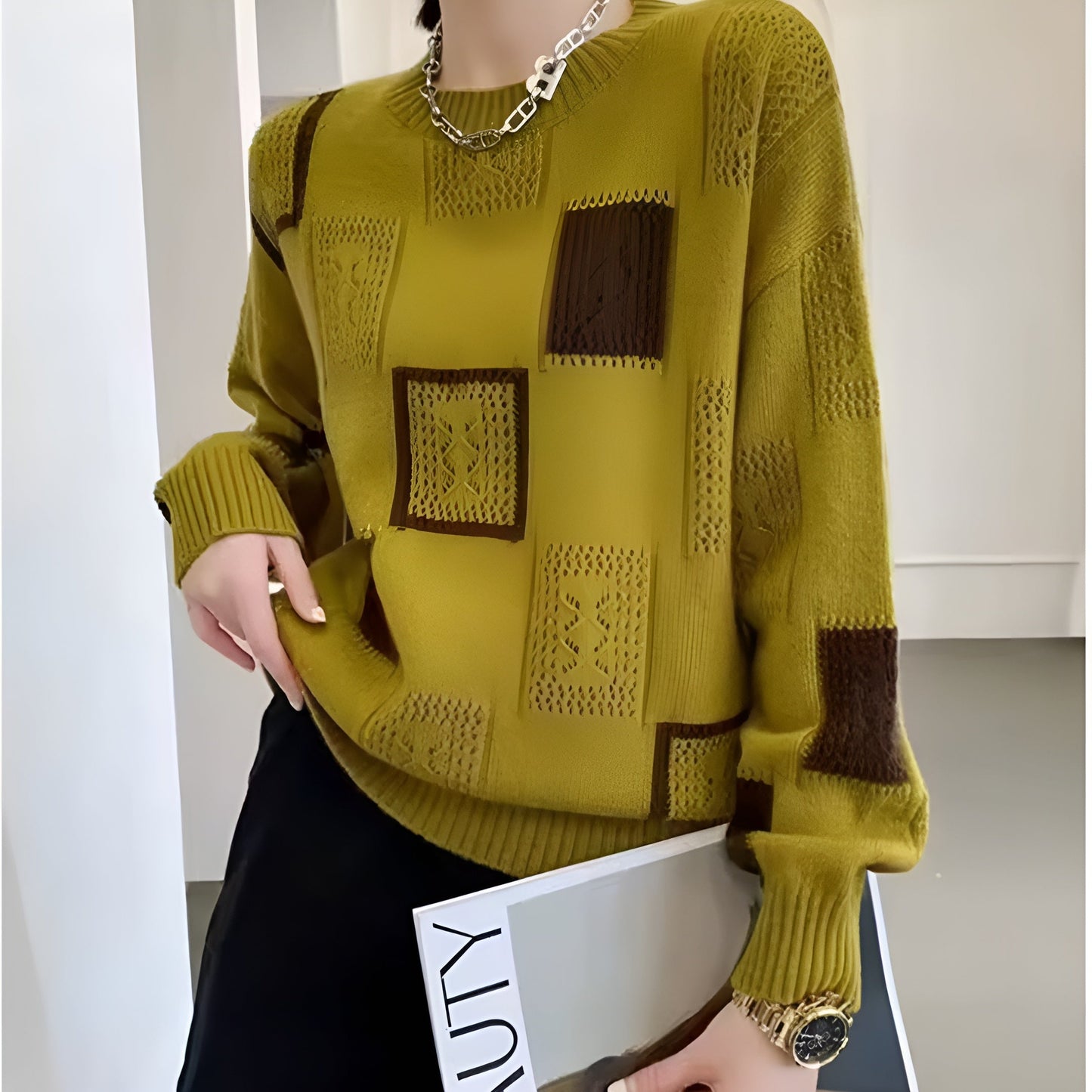 Ava | Maglione senza tempo Valorizzante