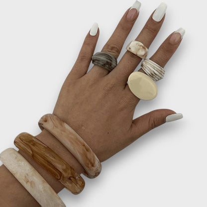 Marisa – Bracciale vintage effetto marmo