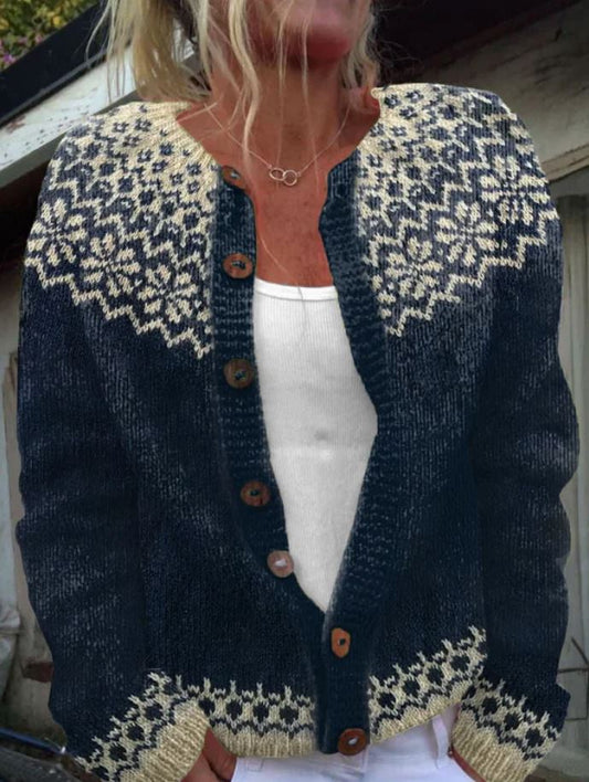 Hadley | Cardigan in maglia vintage