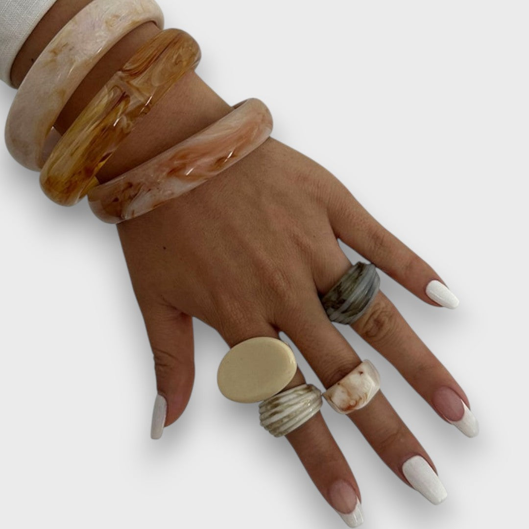 Marisa – Bracciale vintage effetto marmo
