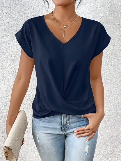 Kathrina | Top con scollo a V e Twist