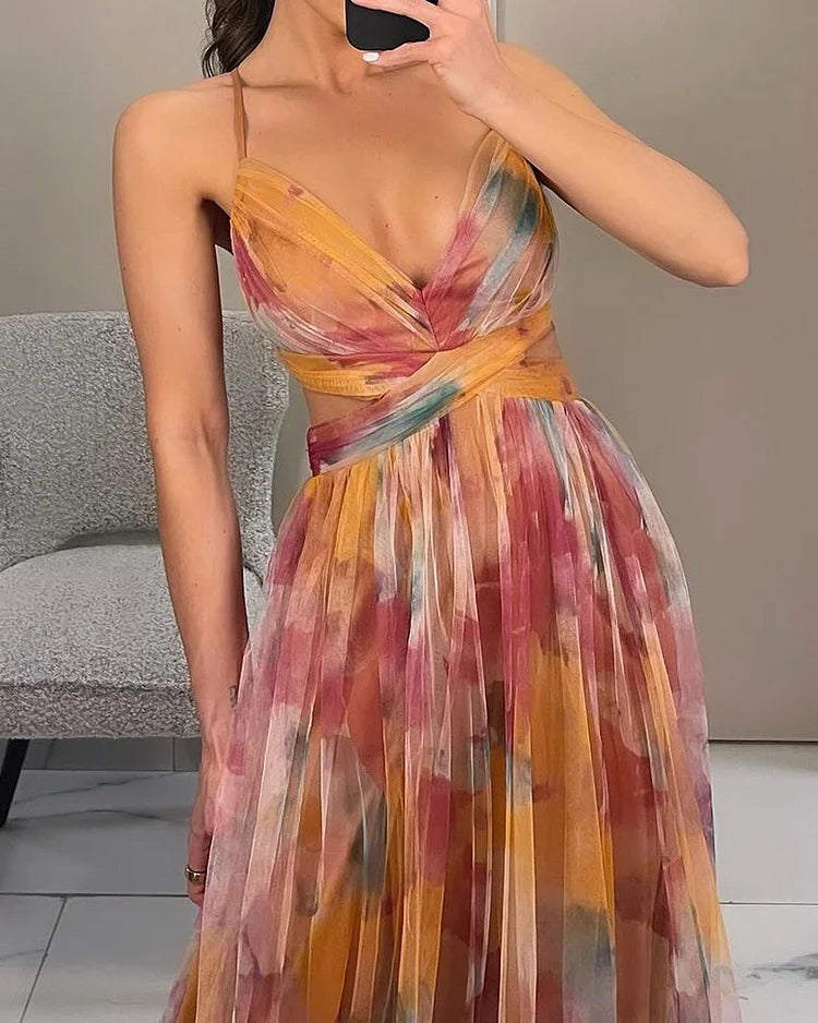 Sophia | Abito elegante con Scollo halter