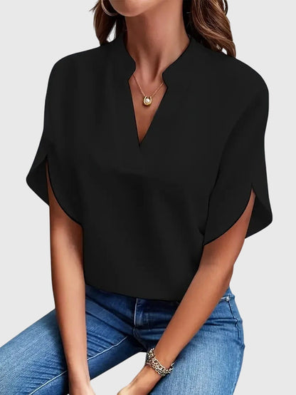 Beatrix™ | Camicia V-Neck Morbido ed elegante