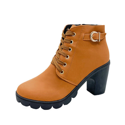 Stivaletti con Tacco Chunky da donna