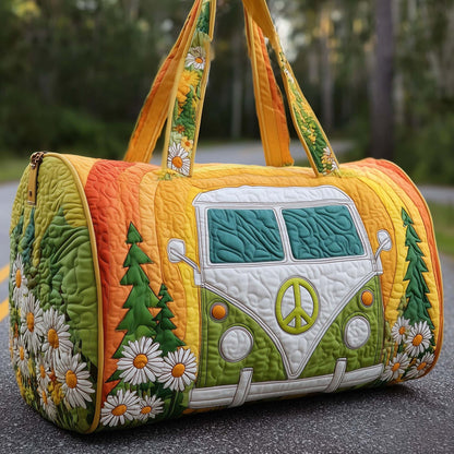 Luna – Borsa da Viaggio Trapuntata con Design Artigianale