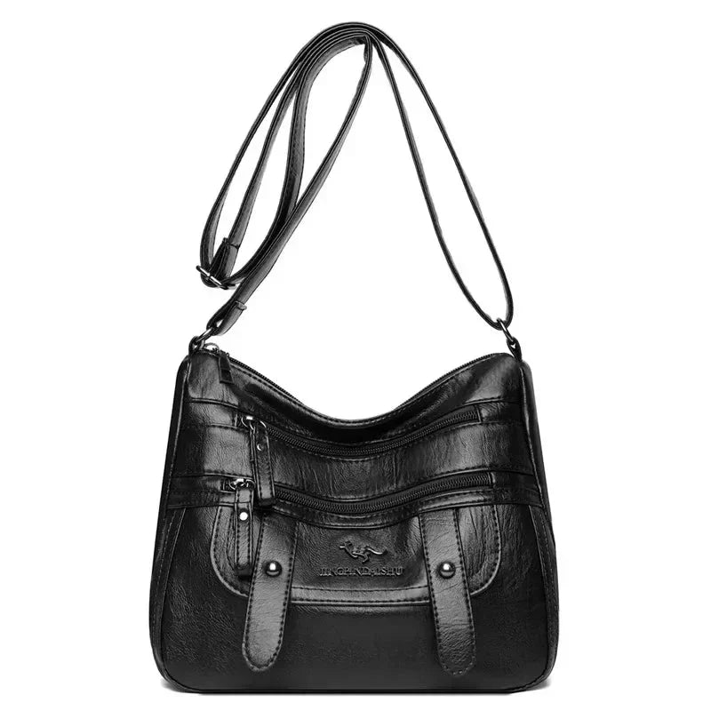 Wren | Borsa Elegante retrò di tasche multiple di PU