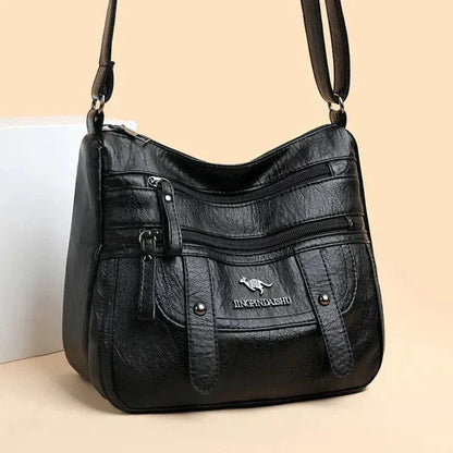 Wren | Borsa Elegante retrò di tasche multiple di PU