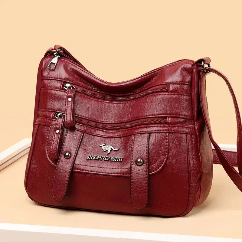 Wren | Borsa Elegante retrò di tasche multiple di PU