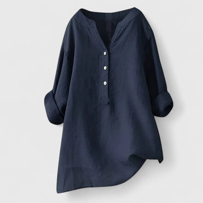 Larienne | Camicia elegante con bottoni nel Davanti