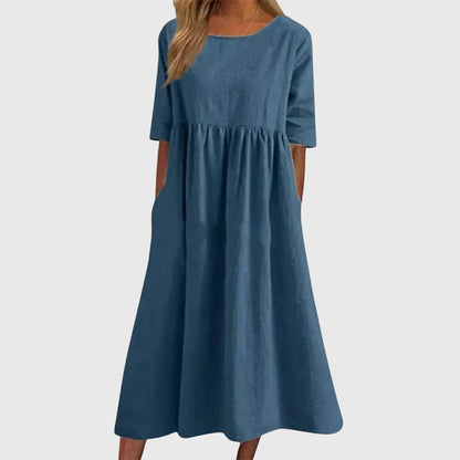 Haisley | Elegante Abito midi Fluyente
