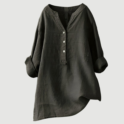 Nayeli™ - CAMICIA LEGGERA E COMODA CON BOTTONI
