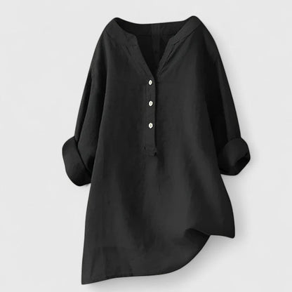 Larienne | Camicia elegante con bottoni nel Davanti