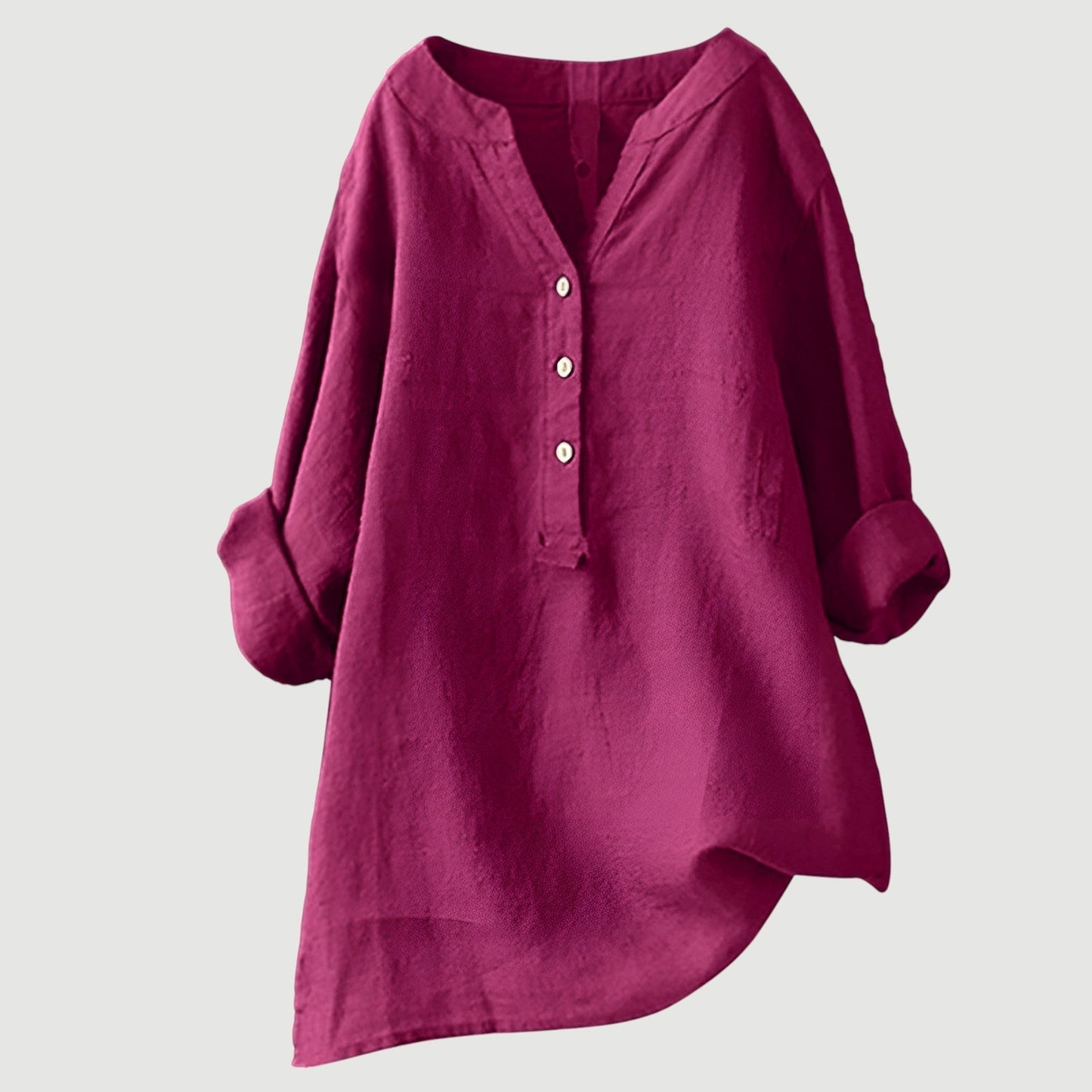 Nayeli™ - CAMICIA LEGGERA E COMODA CON BOTTONI