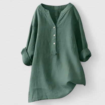 Larienne | Camicia elegante con bottoni nel Davanti