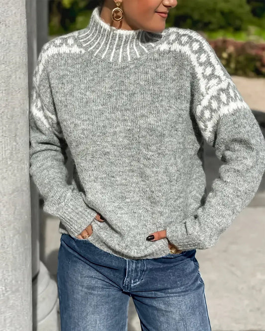 LOUVELLE - MAGLIONE IN MAGLIA MORBIDA E COMODO