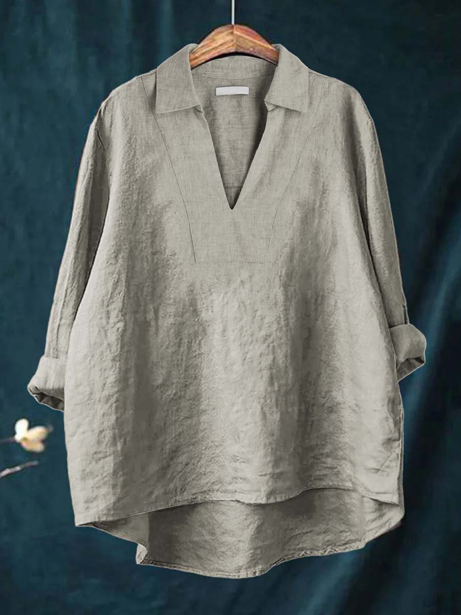 Blusa in lino María