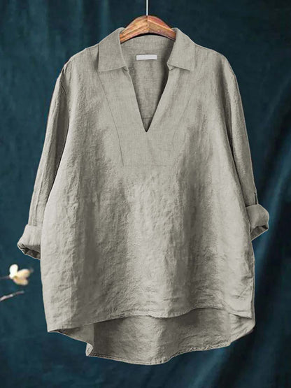 Blusa in lino María