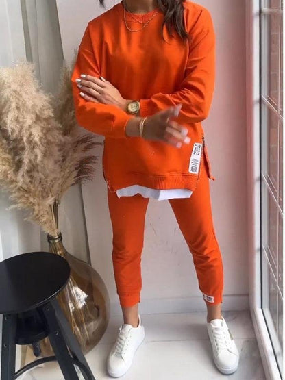 HARPER – SET DI FELPA E PANTALONI JOGGER