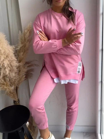 HARPER – SET DI FELPA E PANTALONI JOGGER