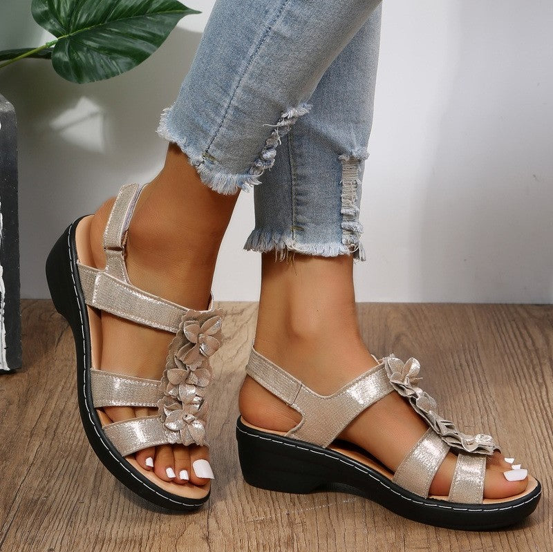 Cira - Sandali Florales di Supporto