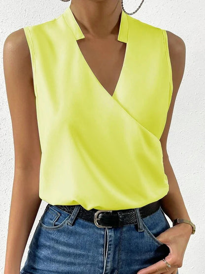 Emma | Top Casual con scollo a V Elegante