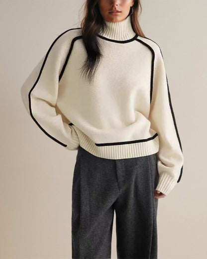 Claire | Maglione Elegante di Collo alto