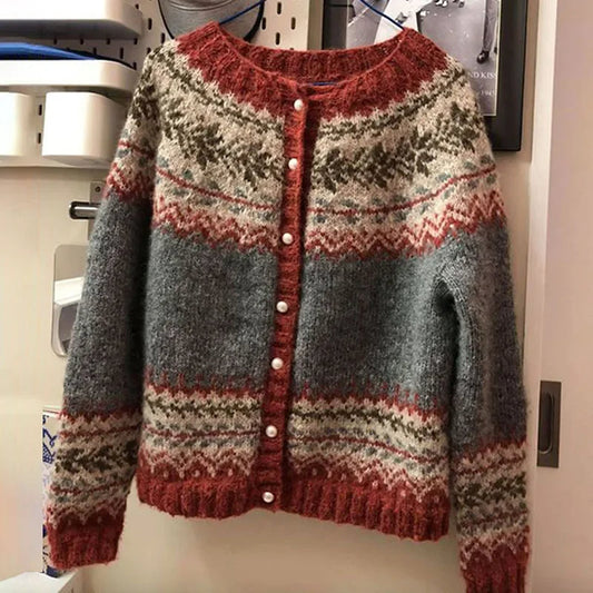 Atasha | Cardigan islandese vintage