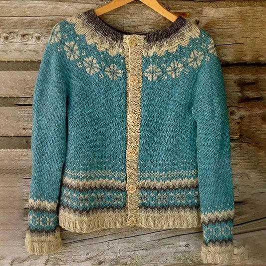 Allaira | Cardigan islandese vintage