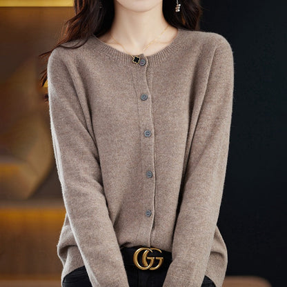 Anna | Cardigan in lana Merino